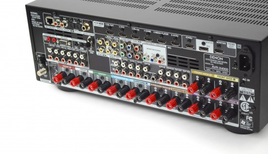 Denon AVR-X4000-back