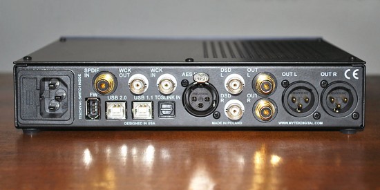 Mytek Digital Stereo192-DSD-DAC-back