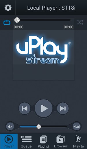 QED uPlay Stream-app