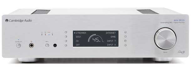 Cambridge Audio Azur 851D, il DAC con Pre dalla grande versatilità 1 cambridge-audio-azur-851d-dac
