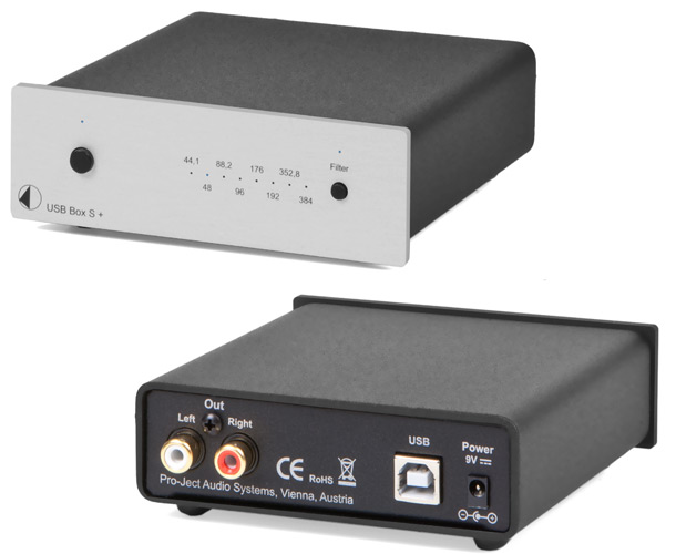 Pro-Ject Audio Systems USB Box S + il DAC 32 bit/384 kHz 1 Pro-Ject-USB-Box-S+