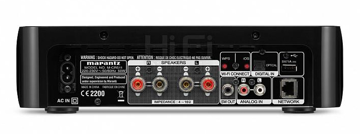 Marantz M-CR511 Melody Stream-rear