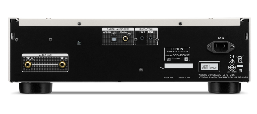 Denon DCD-2500NE-rear