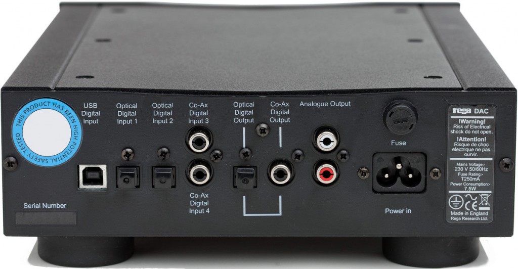 Rega DAC-R-rear