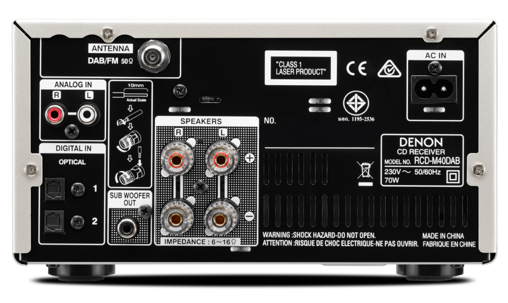 denon-d-m40dab-rear