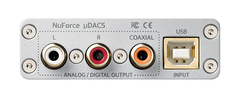 NuForce by Optoma UDAC5 rear