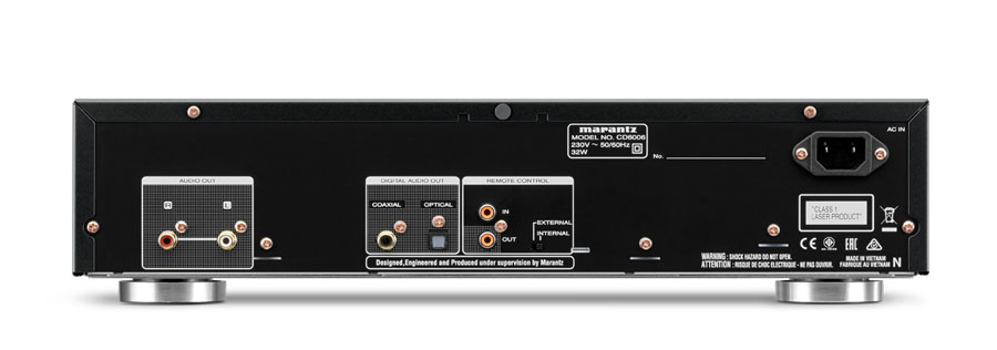 Marantz CD6006 rear