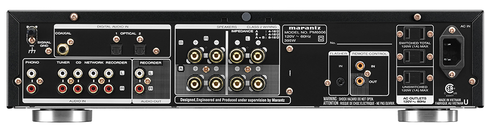 Marantz PM6006 rear