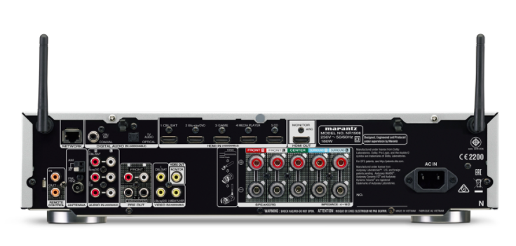 Marantz NR1506 rear