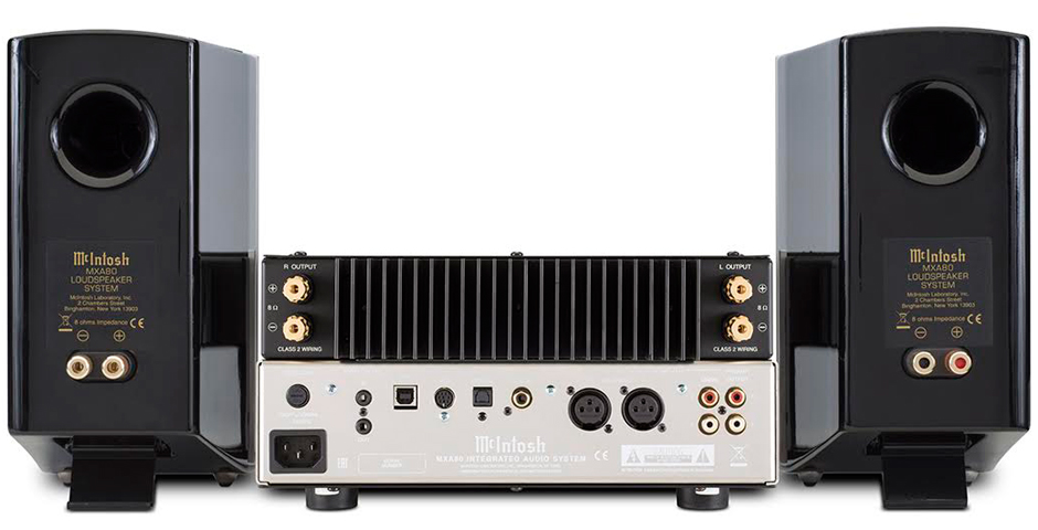 McIntosh MXA80 rear