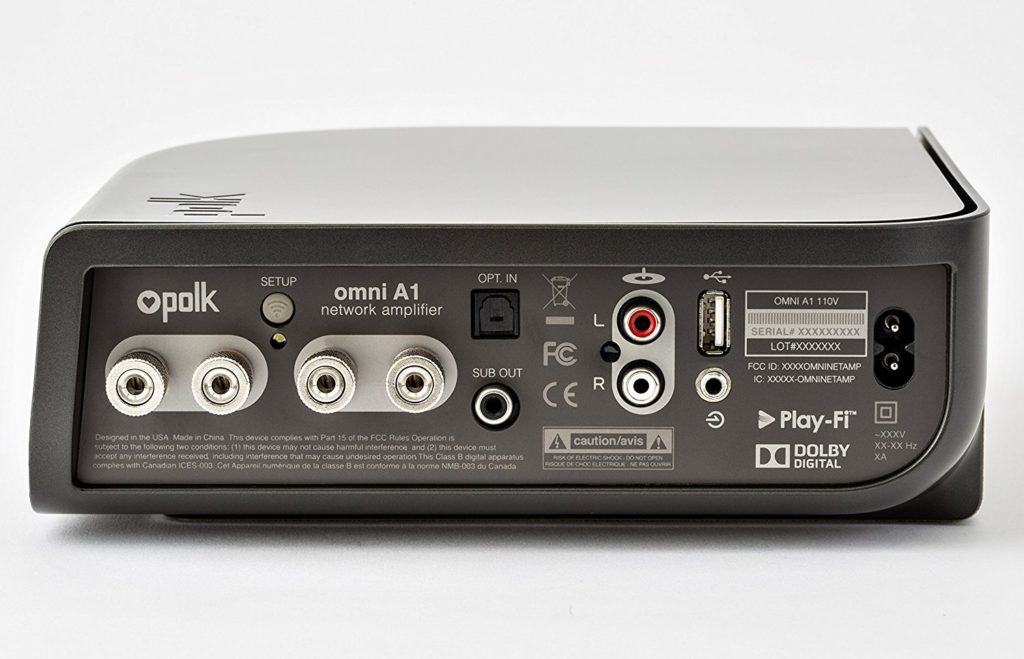 Polk Audio Omni A1 rear