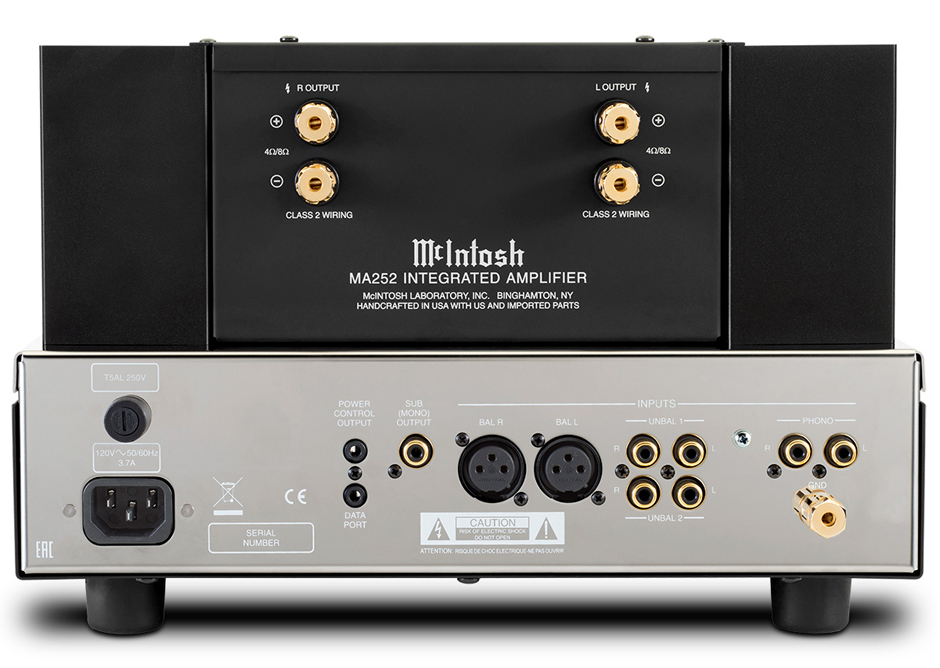 McIntosh MA252 rear