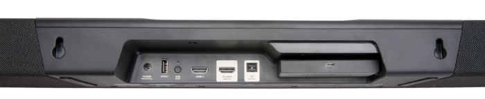 Polk Audio Command Bar rear
