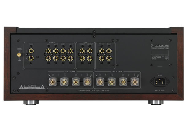 Luxman LX-380 rear