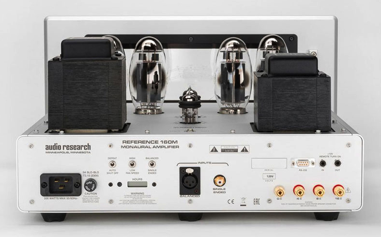 Audio Research Reference 160M rear