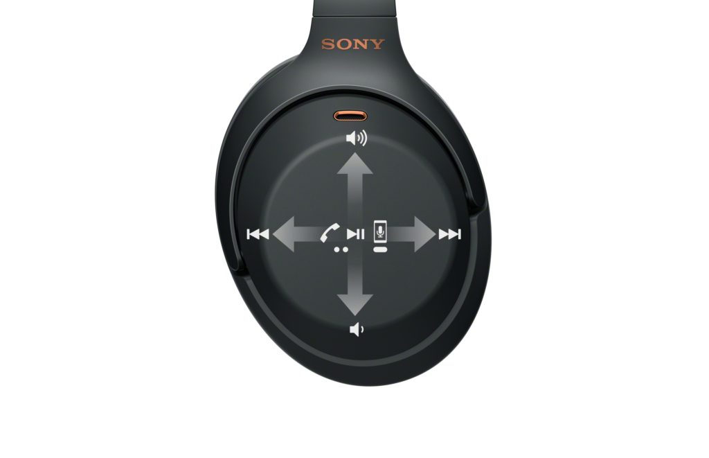 Sony WH-1000XM3 touch