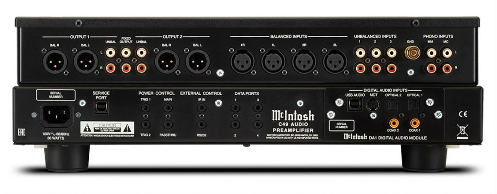 McIntosh C49 rear