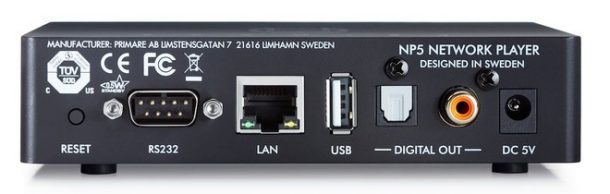 Primare NP5 Prisma rear