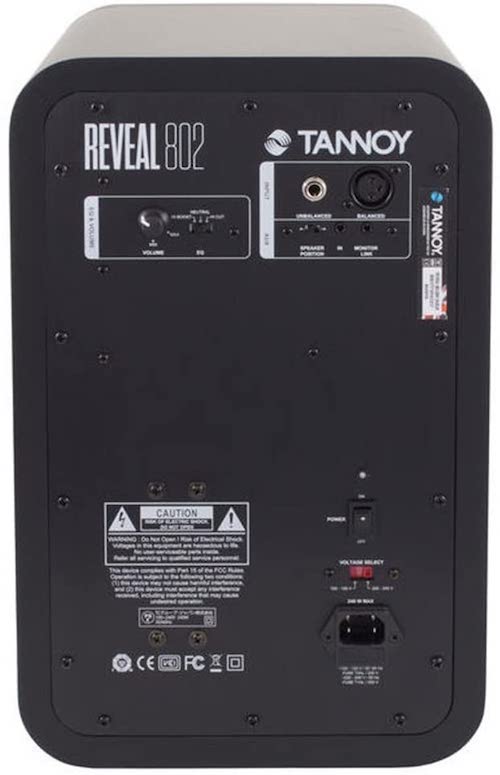 tannoy reveal 802 rear