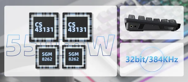 Fiio KB3 HiFi chip