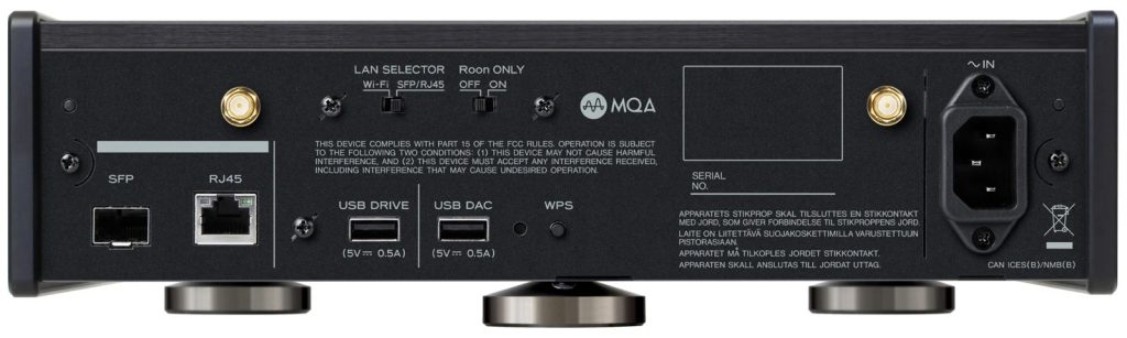 TEAC NT-507T: lo streamer di rete per portare l'audio digitale nel tuo impianto Hi-Fi 3 teach nt 507t rear
