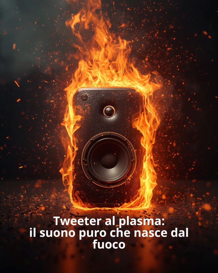 Tweeter al plasma: il suono puro che nasce dal fuoco 9 Tweeter al plasma